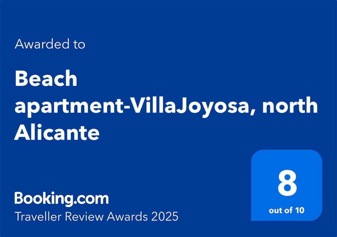 Beach Apartment-Villajoyosa, North Alicante Eksteriør billede